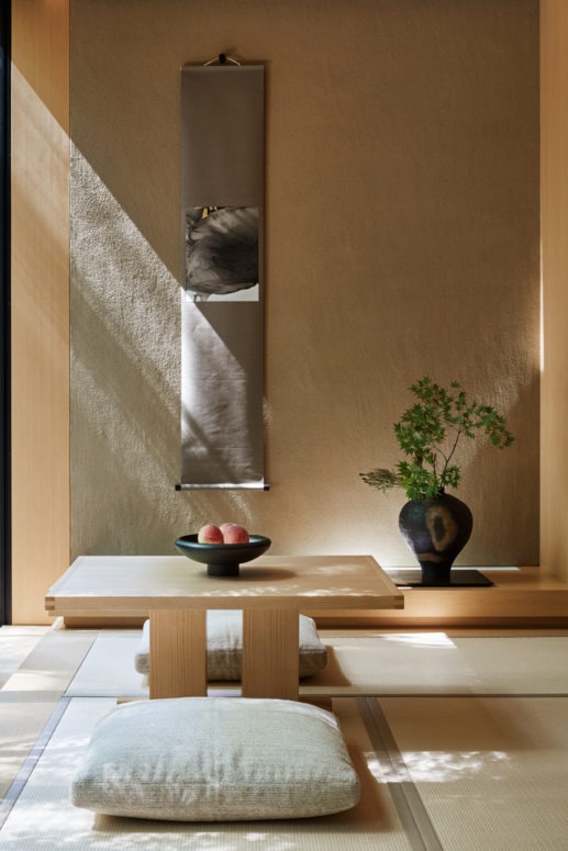 Interiors, Aman Kyoto